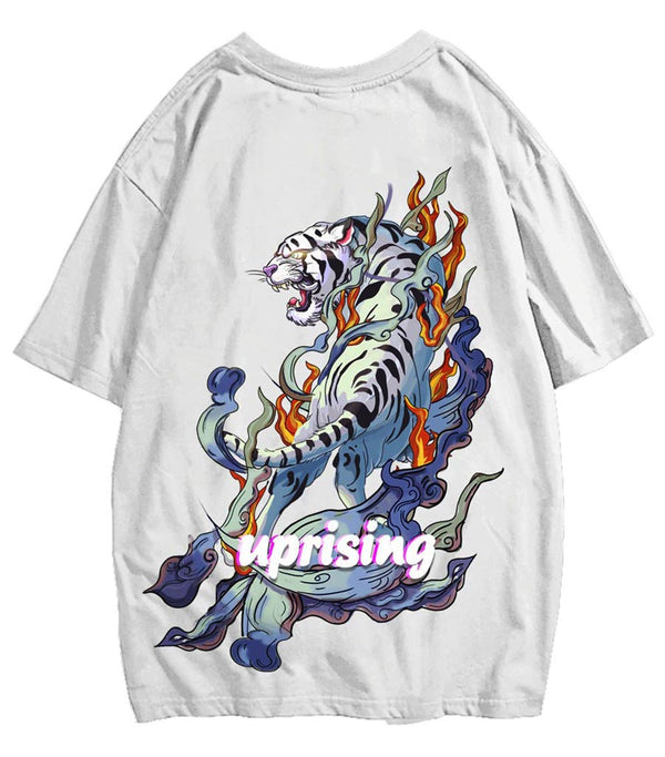 T-Shirt Tigre Blanc