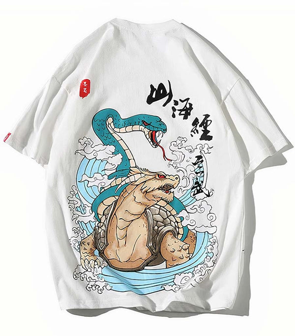 T-Shirt Tortue Noire