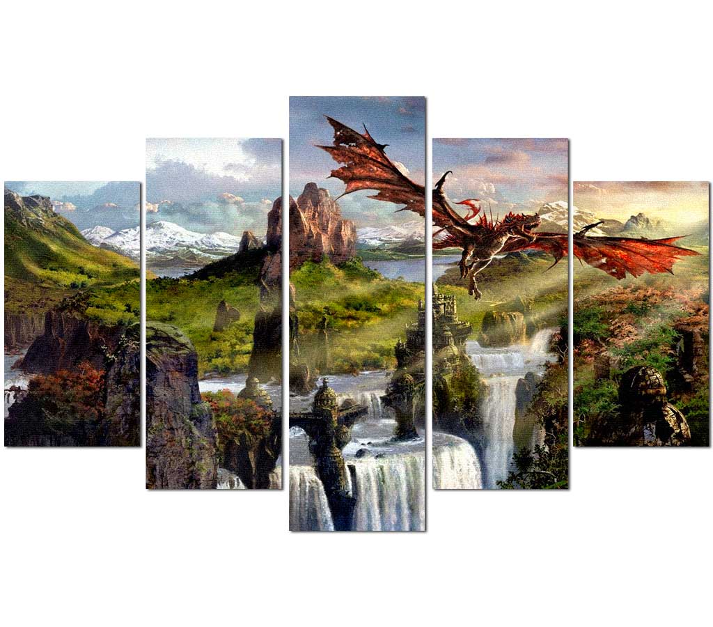 tableau dessin dragon