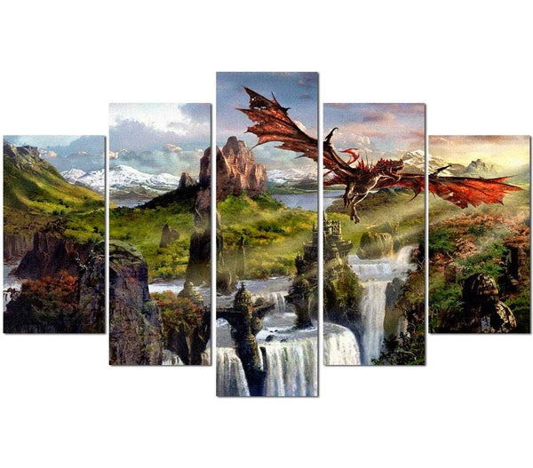 tableau dessin dragon