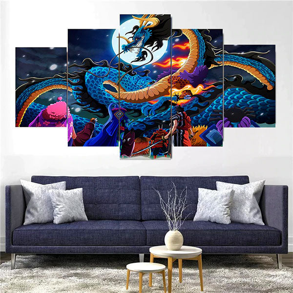 Tableau Dragon One Piece Kaido