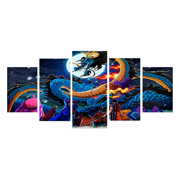 Tableau Dragon One Piece Kaido