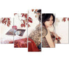 tableau femme dragon