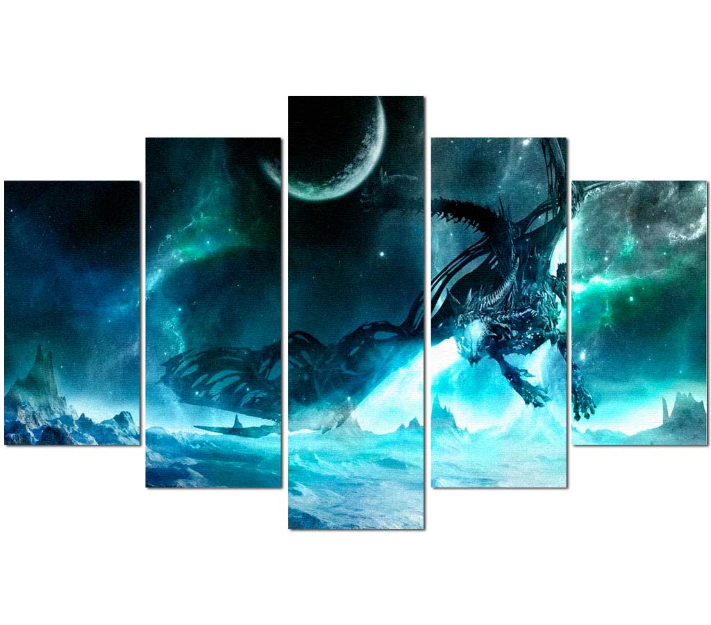 tableau murales dragon