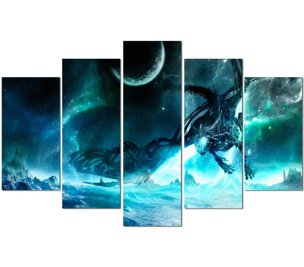 tableau murales dragon