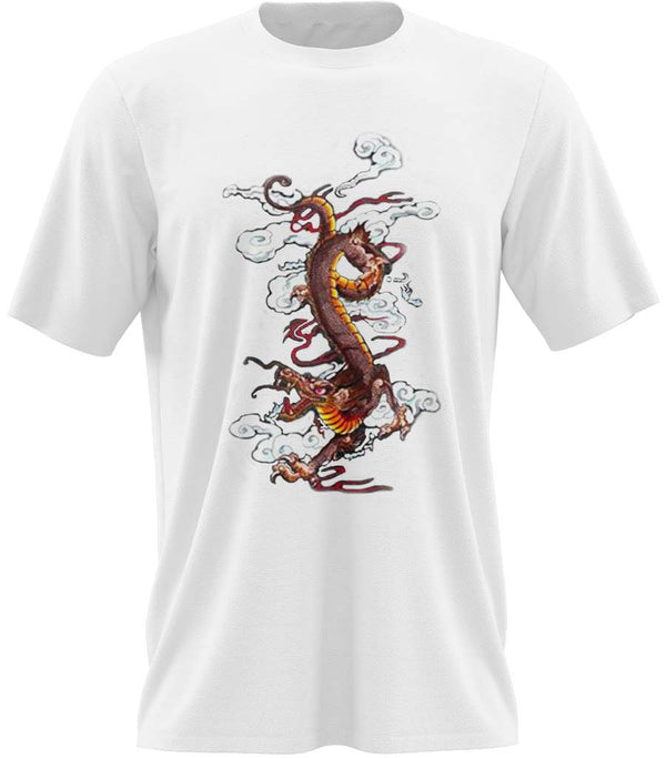 t-shirt dragon chinois