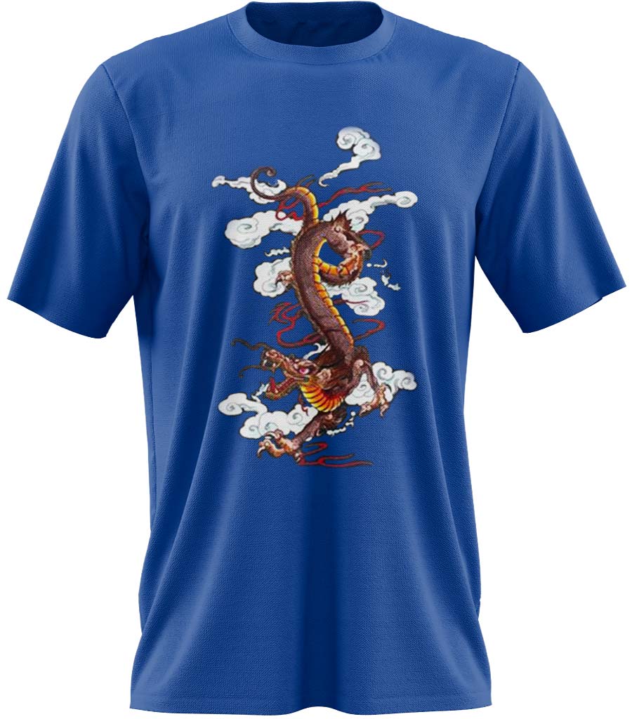 t-shirt dragon chinois