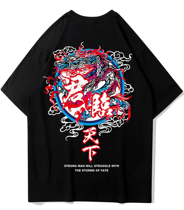 Tee Shirt Dragon Chinois Homme