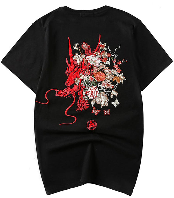 Tee Shirt Dragon Rouge