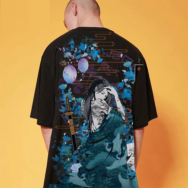 Tee Shirt Femme Dragon Asiatique