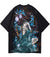 Tee Shirt Femme Dragon Asiatique