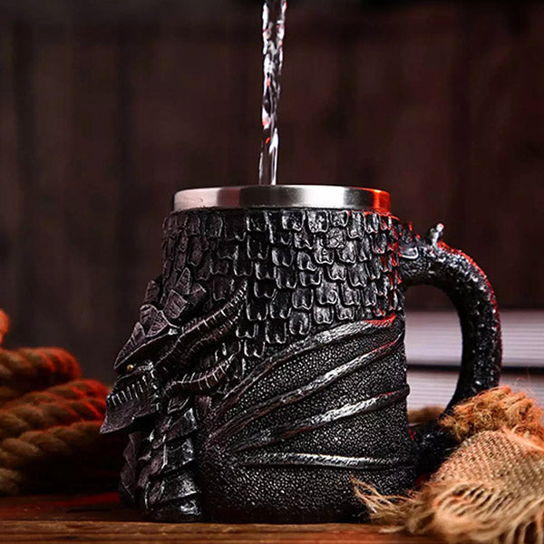 Verre Dragon Obsidienne