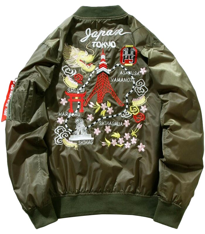 Veste avec dragon
