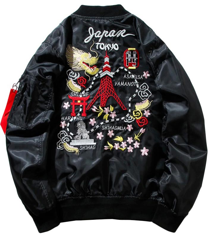 Veste avec dragon