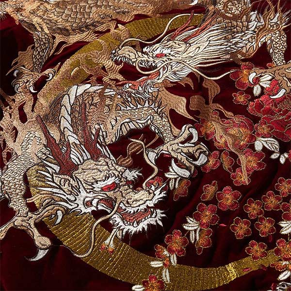 Veste Dragon Broderie Japonaise