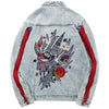 Veste dragon denim