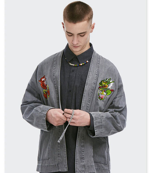 Veste Dragon En Jean