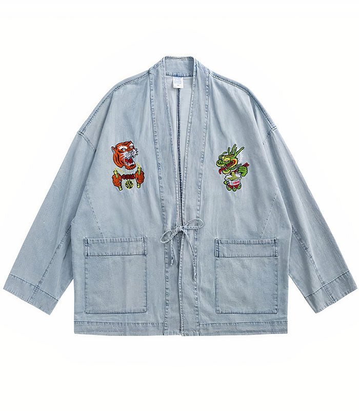 Veste Dragon En Jean