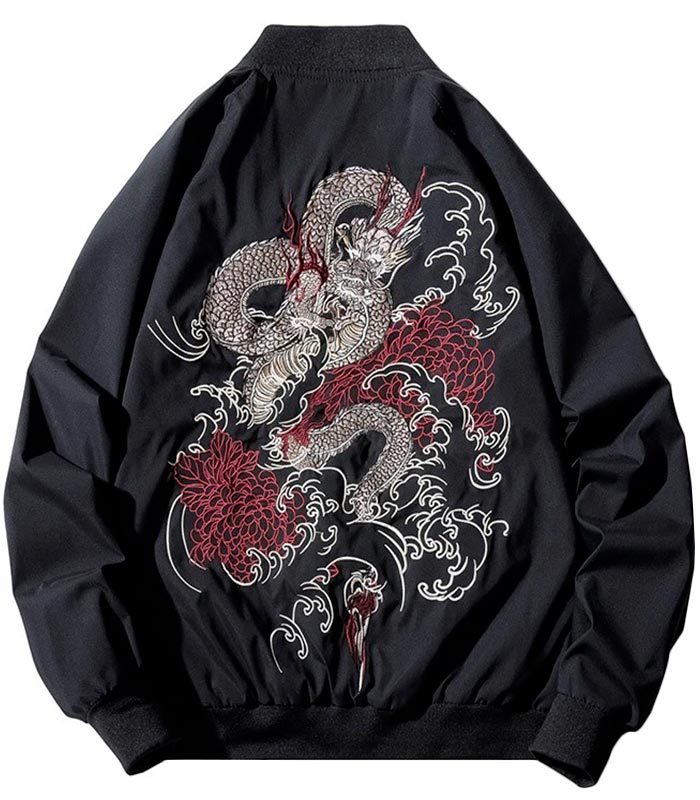 Veste dragon japonais