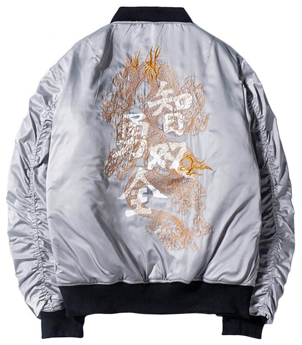 Veste dragon kanji