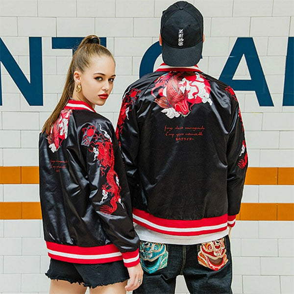 Veste En Cuir Dragon