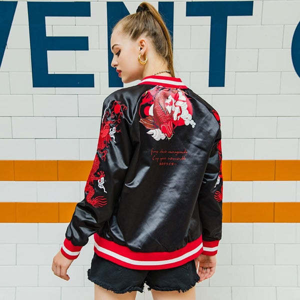 Veste En Cuir Dragon