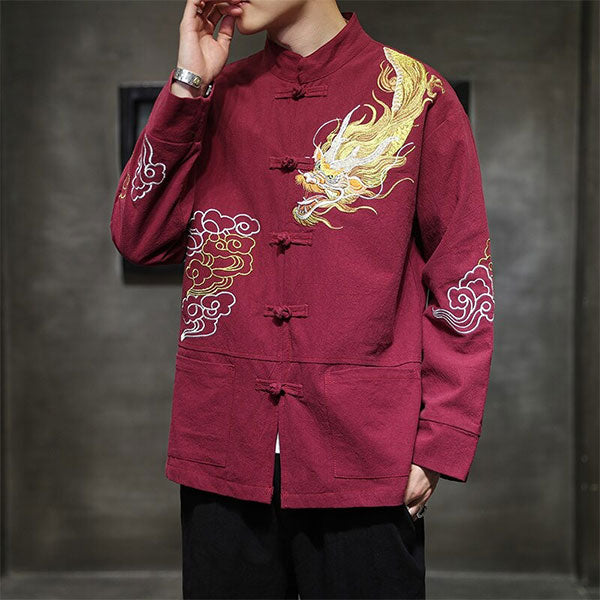 Veste Hanfu Rouge