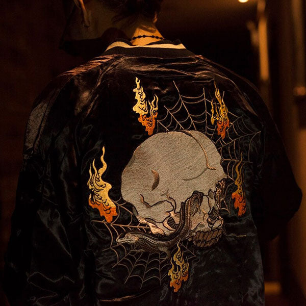 Veste Noir Reversible