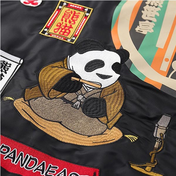 Veste Dragon Panda Broderie
