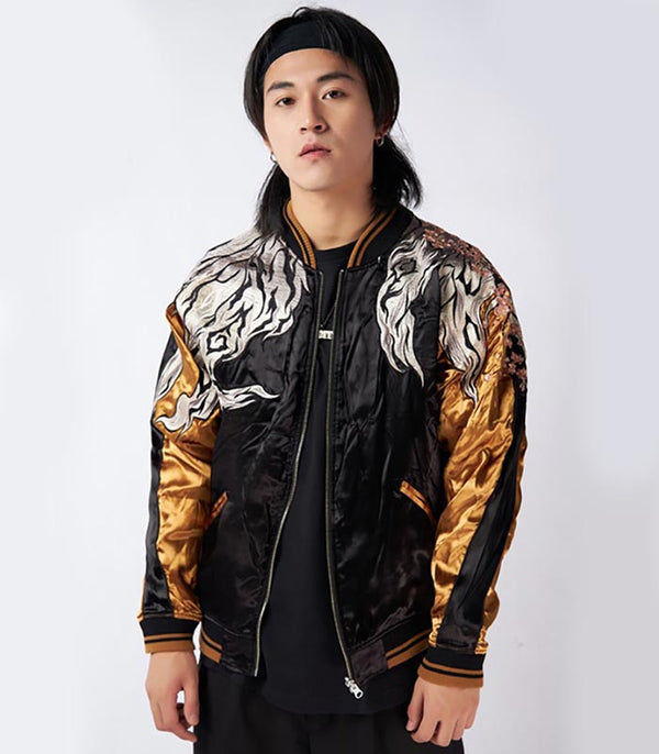 Veste Dragon Renard Kitsune