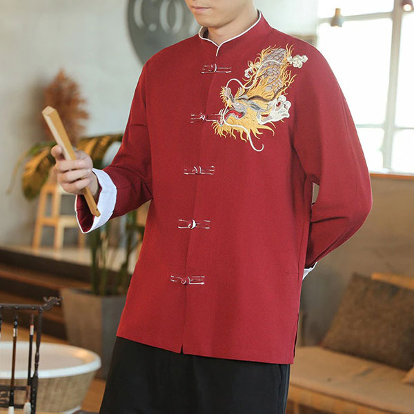 Veste Traditionnelle Rouge