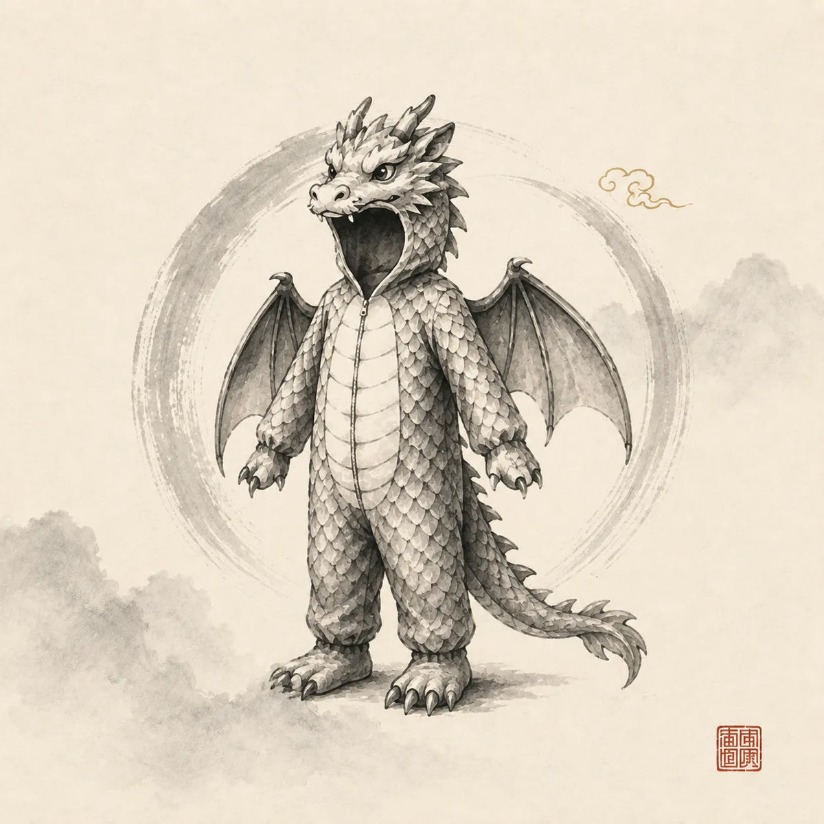 Deguisement dragon