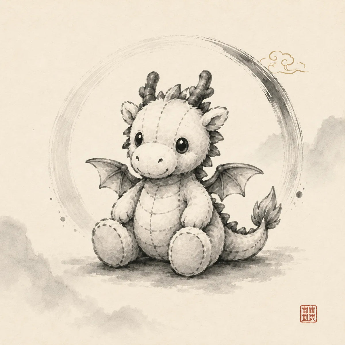 Peluches dragon
