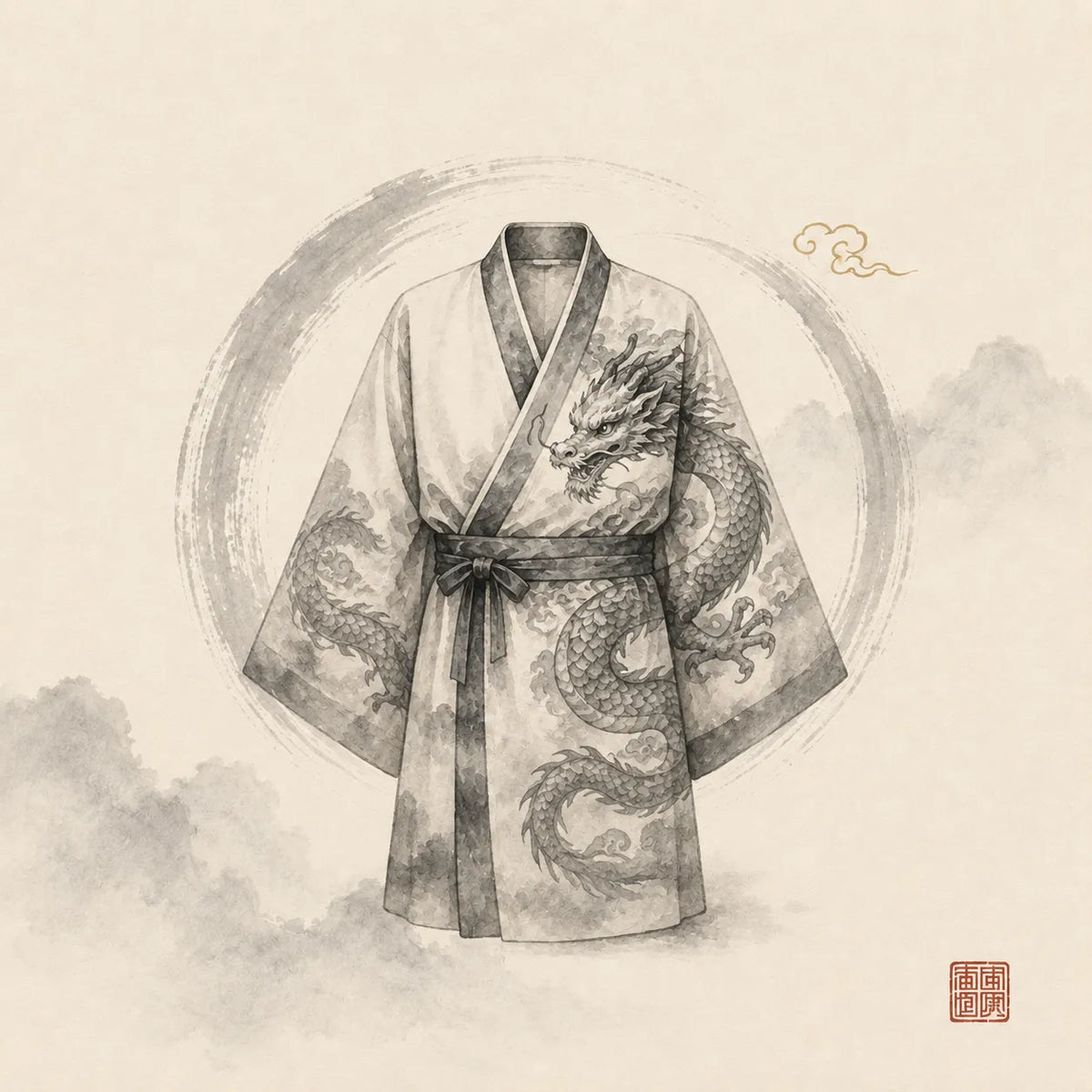 Kimono dragon