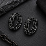 accessoire dragon noir style punk premium
