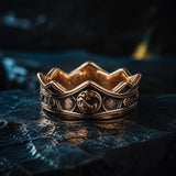 anneau draconique style royal vintage fantasy