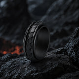 bague dragon 8mm style premium apaisant