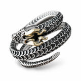 Bague dragon argent 925