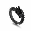 Bague Dragon Noir