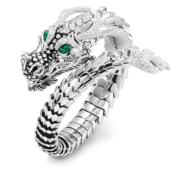 Bague Fantaisie Pierre Verte