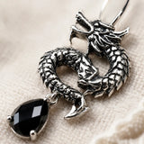 bijou fantasy dragon argent gothique