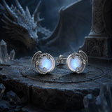 boucles d'oreille mystiques dragon lumineux