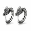 Boucles d'oreilles dragon homme