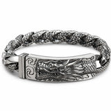 Bracelet Dragon Argent