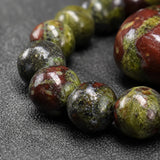 bracelet dragon perles rouges vertes