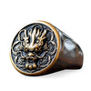 Chevalière Dragon Homme
