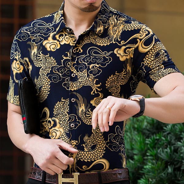 Chemise Dragon Vintage