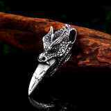 Dragon Necklace with Destructive Claw (Steel)