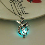 Collier Lumineux Femme Turquoise