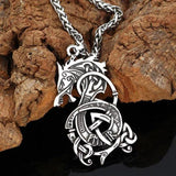 Collier dragon nordique
